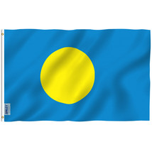 Anley Fly Breeze 3x5 Feet Palau Flag - Palauan Flags Polyester - $7.87