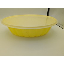 Eagle Super Seal Food Storage Container Yellow Oval Ham Jello Mold - £7.98 GBP