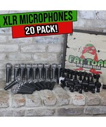 20 PACK Cardioid Dynamic Microphones &amp; Clips by FAT TOAD | Vocal Handhel... - $335.08 CAD