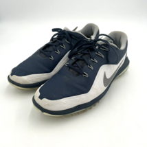 Nike Lunar Control Vapor 2 Thunder Black Golf Shoes 899633-400 Men Size 10 - £37.28 GBP