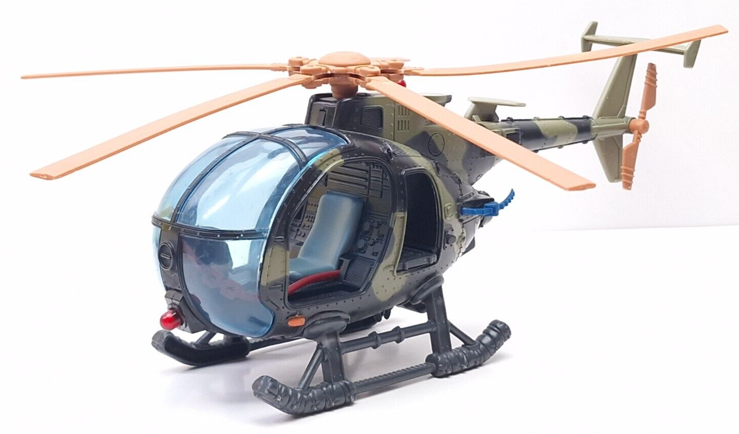 Vintage Chap Mei 5 Blade Army Helicopter 3.75&quot; Scale - $18.74