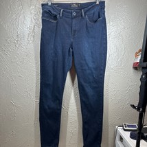 Lucky Brand Womens Size 14/32 Sasha Super Skinny Dark Blue Mid Rise Jeans - $21.95