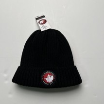 Canada Weather Gear Beanie Hat Thermal Plush Lining Red And Black NWT MSRP $40 - £14.18 GBP