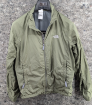 The North Face Women’s Size M Quilted Full Zip Jacket Coat Nylon Green - $29.99