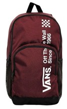 VANS Alumni Paquete 3B Juventud Mochila Niños Sin Pared 18&quot; 27L Escuela / Viaje - £32.29 GBP