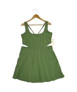 New Abercrombie Fitch Athletic Dress Womens Large Green Cutout Skort Ten... - $28.70