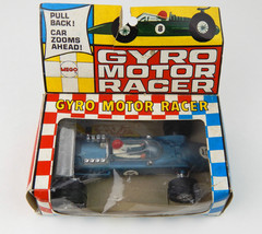 1970 Rare Mego Corp. Gyro Motor Racer Pull-Back Formula One Blue Car MIB - £33.47 GBP