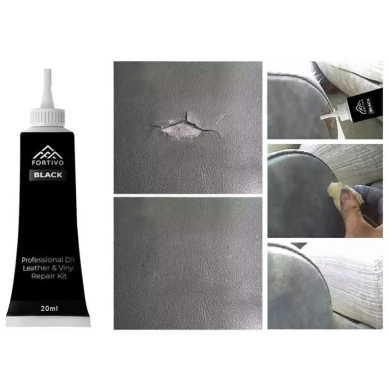 Epair a leather vinyl reused repair a car seat leather furniture luggage indoor cleaner thumb200