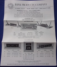 Bank Products Company New York Tubular Coin Wrappers Brochure - $5.99