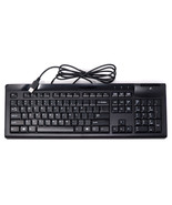 CHICONY KUS0967 USB 107 KEY MEMBRANE KEYBOARD W/SMART CARD READER, BLACK... - $27.32 CAD
