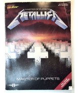 METALLICA Master of Puppets Guitar Tablature / Vocal Sheet Music Song Bo... - £11.75 GBP