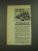 1974 Blue Diamond Almonds Ad - Great gift idea from California - £14.54 GBP