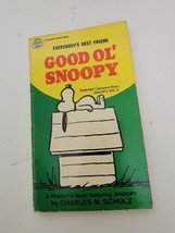 Good Ol' Snoopy Vintage Paperback Book Charles M Schutlz -  Peanuts Comic 1958  - $24.49