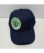 4-H Shooting Sport Patch Blue One Size Adjustable Cap Hat - $12.98