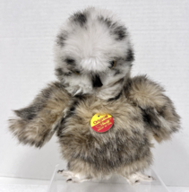 Steiff Owl Named Jung Uhu w Original Button and Hang Tag 9&quot; Great Shape - $59.40