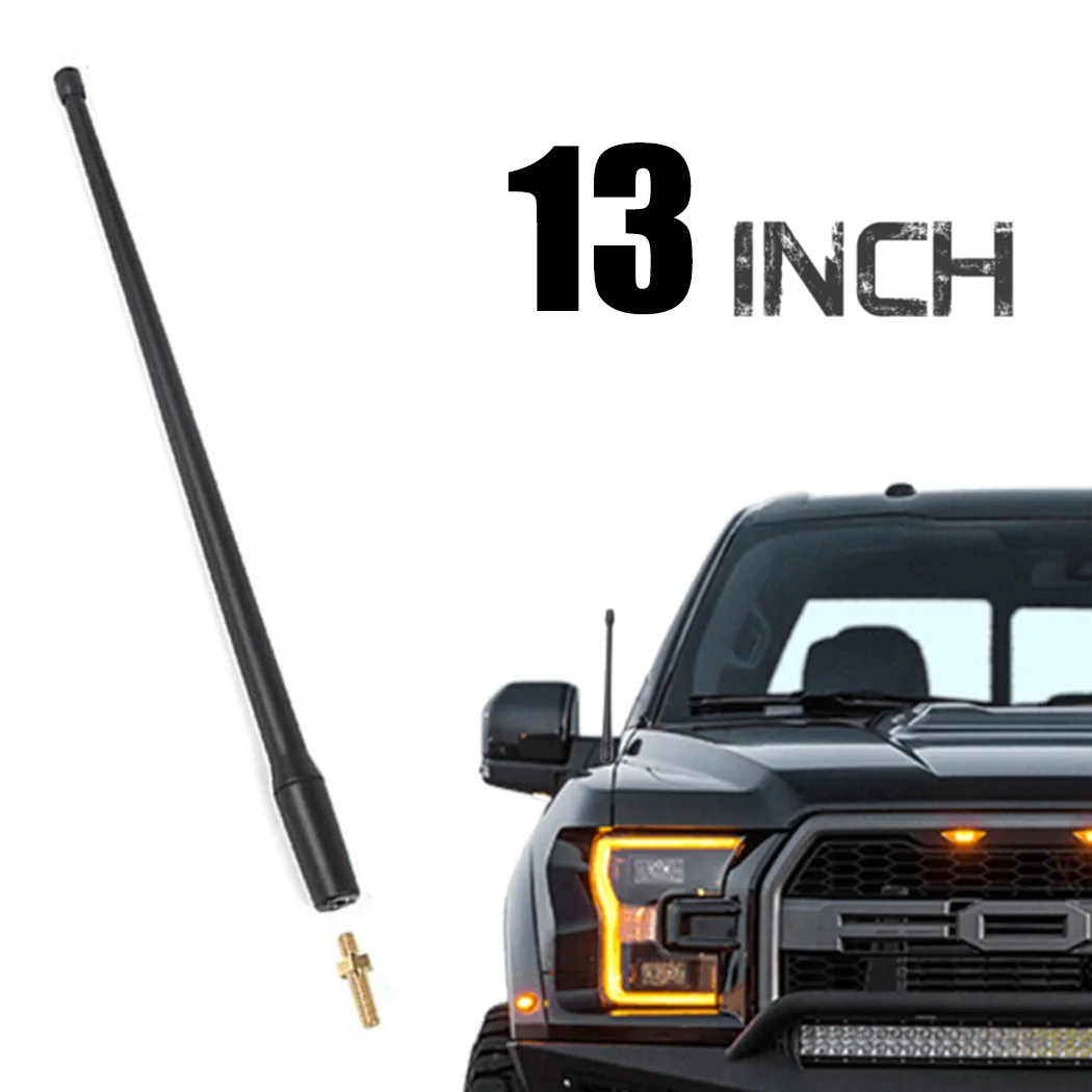 Car Roof Mast Whip Stereo Radio Signal Aerial Amplified - Compatible With Ford - £17.31 GBP