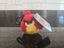 Commonwealth Angry Birds Plush Backpack Clip- RED #91703 - $10.84