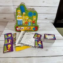 The Simpsons Trivia Game Tin Box Set With Cast Poster &amp; New Questions - $15.83