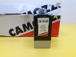 Camozzi 638150a6e solenoid valve 638 150 A6E Direct Sol Valve New - £75.55 GBP