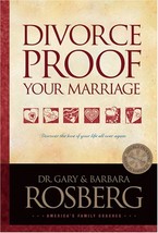 Divorce-Proof Your Marriage Rosberg, Gary and Rosberg, Barbara - £11.86 GBP