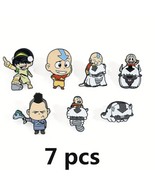 The Last Airbender 7 pcs Metal Enamel Pin Set - New Sokka, Toph, Aan, Ap... - €15,52 EUR