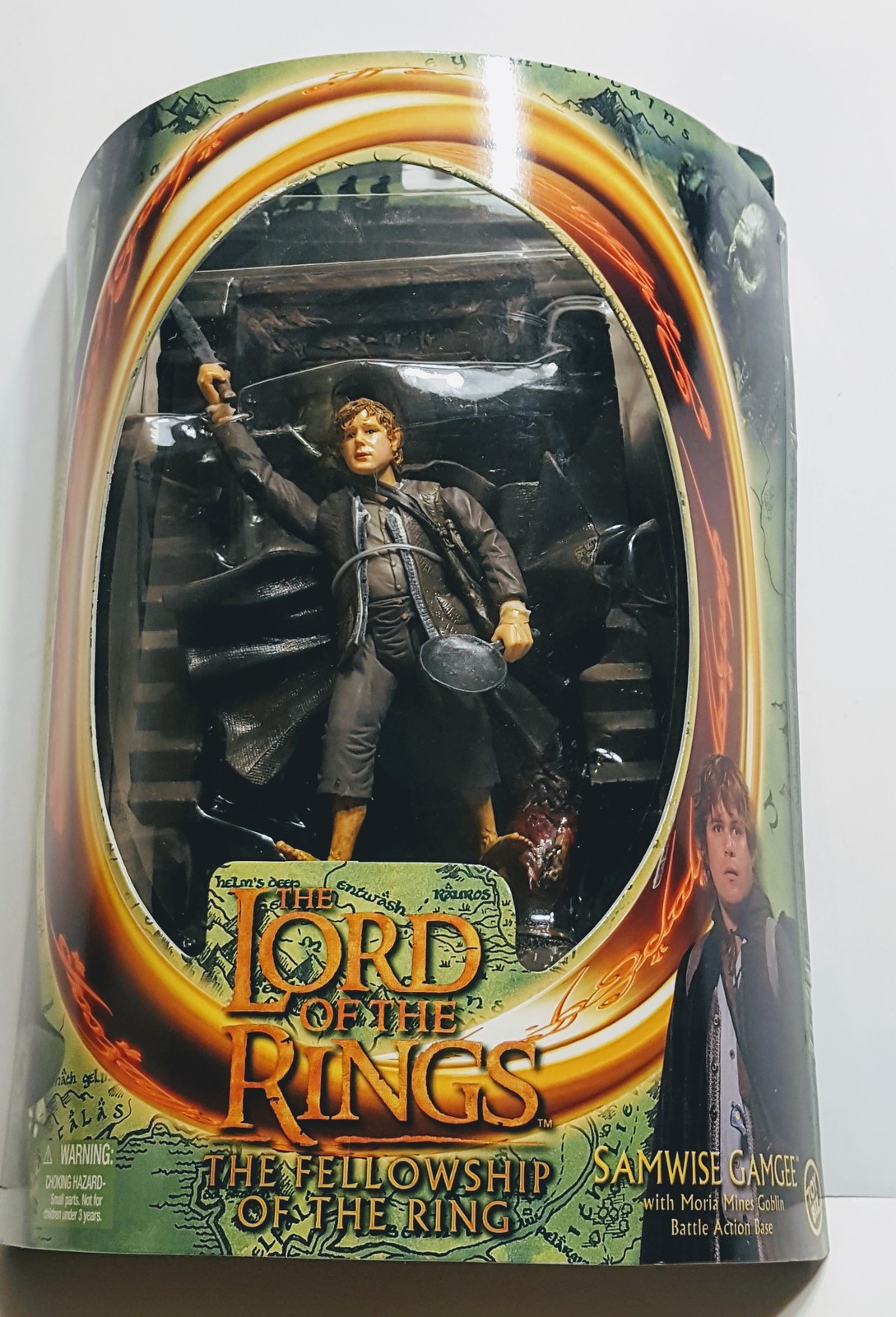 Samwise Gamgee  Lord of the Rings The fellowship of the ring Toy Biz New Sealed - $10.00