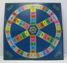 Vintage Trivial Pursuit Game Original Board Only Crafts Part Blue - £3.13 GBP