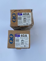 1 Square D #80437 40 amp outdoor load center QO2L40RBCP 120/240 - $79.20