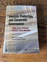 Investor Protection and Corporate Governance Alberto Chong  (Paperback) - £16.13 GBP