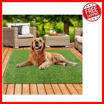 Multi-Purpose 4 FT x 4 FT Fake Turf Grass for Dogs - Stylish &amp; Easy Care - $79.19