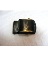 Vintage U.S. Military Belt Buckle Solid Brass Black Coating 18-c - €29,72 EUR