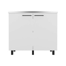 Utility Sink Cabinet Burwood, Kitchen, White - €363,97 EUR