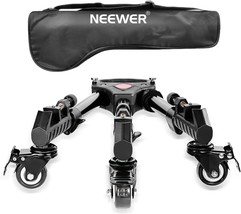 Neewer Photography Professional Heavy Duty Tripod Dolly With Rubber Whee... - $55.95