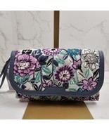 Vera Bradley Penelope&#39;s Garden Faux Leather Trimmed Wristlet New w/ Defect - €12,44 EUR