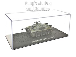 Sd.Kfz.142/1 StuG III Ausf.G - Assault Gun - &amp; Display Case - 1/72 Scale Model - £27.21 GBP
