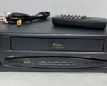 Symphonic SL240B VCR VHS Player / Recorder, w/ Remote - 4-Head, 19 Micron - £47.91 GBP