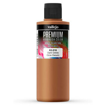 Vallejo Paints Premium Colour 200mL - Dark Ochre - £19.86 GBP