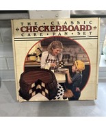 Vtg 3 9&quot; Baking Pans Checkerboard Cake Pan Set Bake King Chicago Metalli... - $15.38 CAD