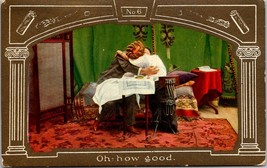 Oh How Good - Romantic - DB Posted 1910 Vintage Postcard - $7.50