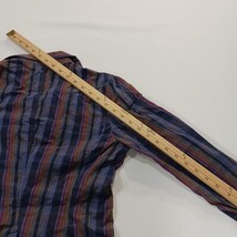 Converse One Star Women's Multicolor Stripes 3-Button Shirt Blazer Size Small image 9