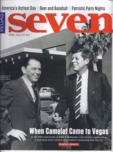 Frank Sinatra John F Kenedy  @ Vegas Seven  Magazine July 2013 - £7.77 GBP
