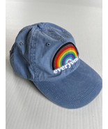 New Adams Pride Rainbow Blue Cotton Baseball Cap Hat Adjust Strap One Size - $243.10 MXN