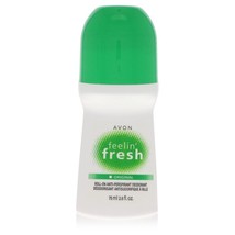 Avon Feelin&#39; Fresh Perfume By Avon Roll On Deodorant 2.6 oz - £17.69 GBP
