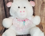 Fisher Price Puffalump White Cow Horns Pink Strip Dress Rose 17in Nylon ... - $39.55