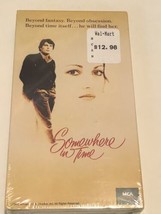 Somewhere In Time VHS Tape Christopher Reeve Sealed New Old Stock S1A - £6.99 GBP