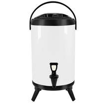 SOGA 10L Stainless Steel Insulated Milk Tea Barrel Hot and Cold Beverage  - $68.50