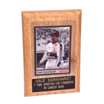 Dale Earnhardt 7 Time Winston Cup Champion 76 Career Wins Traks 1991 Plaque - £8.90 GBP