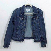 Time and Tru Medium Blue Wash Jean Jacket Wm Small 4-6 - £15.28 GBP