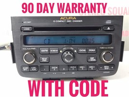 &quot;AC613&quot; 05-06 Acura MDX  6 Disc CD XM  Radio 39100-S3V-A530 WITH CODE - $90.00