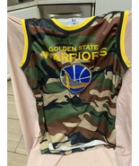 NBA Golden State Warriors Camo Jersey Size S - £11.24 GBP